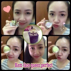 Kem Dưỡng Trắng Da Mặt Queen Perfect Công Nghệ Thái Lan
