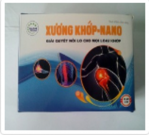 Xương Khớp Nano:Hỗ trợ điều trị các bệnh thoái hóa đốt sống (vôi hóa, viêm dính đốt sống), thoái hóa khớp.