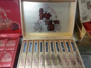 Hồng sâm củ tẩm mật ong cao cấp K&G 6 năm tuổi 300g*10 củ