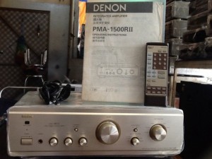 Bán chuyên Ampli denon pma 1500II hàng bải...