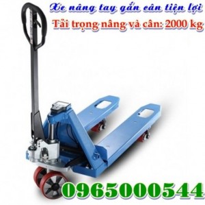 Lợi ích khi sử dụng xe nâng tay gắn cân giá rẻ