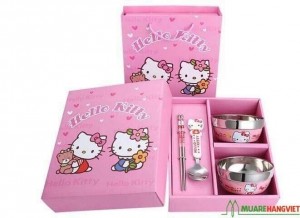 Bộ bát hello kitty