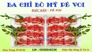 Ba Chỉ Bò Mỹ Pé Voi  Bán TP.HCM