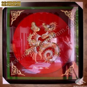 Tranh chữ Phúc Rồng – Ngũ Phúc Lâm Môn – Phúc Như Đông Hải