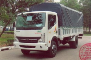 Chào bán xe tải veam 5 tấn , xe tải veam 5 tấn NK,hỗ trợ 80% vay vốn