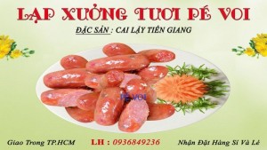 Lạp Xưởng Tươi Pé Voi Cực Ngon Giao Ở Thành Phố HCM