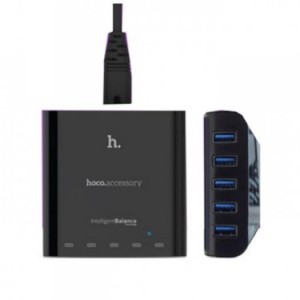 Sạc Hoco Uh501 5 Cổng Usb Smart Charger (Tổng Công Suất 8a)