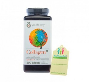 Thành phần
Calories 26 - **,
Tổng chất béo 0 g - 0%
Cholesterol 0 g - 0%
Sodium 10 mg - 1%
Total Carbohydrates 0 g - 0%
Vitamin C (canxi ascorbate) 60 mg - 100%
Protein (Collagen loại 1, 2 & 3) 6 g
Các thành phần khác:
Collagen 2 & 3 (có chứa các lượng khác nhau của chondroitin và hyaluronic acid), Calcium ascorbate và Magnesium Stearate.
Alanine 8,3%, Arginine 8,5%, aspartic acid 5,5%, Glutamic Acid 11,4%, Glycine 19,8%, 1,3% histidine, Hydroxylsine 0,5%, hydroxyproline 11,7%, isoleucine 1,5%, Leucine 3,0%, Lysine 3,4%, Methionine 0,7%, Phenylalanine 2,0%, 13,3% Proline, Threonine 1,8%, Tyrosine 0,7%, Valine 2,2%, Serine 3,0%.
Tác dụng nổi bật của Collagen Advanced Type 1,2&3
Tăng khả năng liên kết mô, giúp da đàn hồi, giảm sệ ngực sau khi sinh, giúp giữ ẩm cho làn da, tránh tình trạng khô da, nứt nẻ da.
Tăng cường hệ miễn dịch, cải thiện sức sống và sinh lực cho cơ thể.
Làm mờ vết tàn nhang, vết nám và thâm, làm tăng độ bóng và sáng cho làn da.
Điều hòa chu kì kinh nguyệt, các triệu chứng khó chịu thời tiền mãn kinh.
Giúp an thần, ngủ ngon, phòng chống chứng mất ngủ.
Làm tăng quá trình trao đổi chất trong cơ thể, giúp làn da mềm mại, xóa bỏ nếp nhăn, tái tạo tế bào da bị tổn thương nhờ đó mà bạn trở nên trẻ hơn nhiều so với tuổi tác của mình.
Cách dùng
Uống 3 viên trước khi ăn
Uống 2 lần/ngày