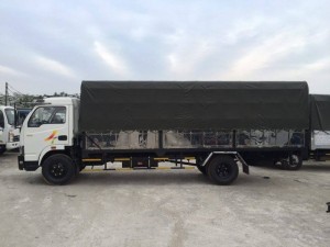 Xe tải Veam VT750, tải trọng 7,5 tấn, động cơ Hyundai, thùng dài 6M