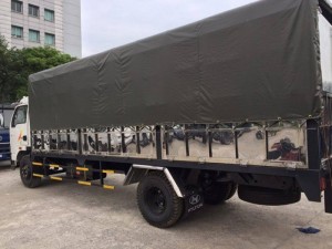 Xe tải Veam VT750, tải trọng 7,5 tấn, động cơ Hyundai, thùng dài 6M