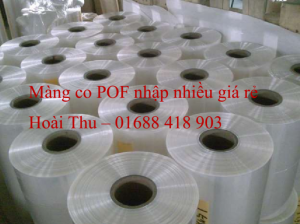 Màng co pof - co các sản phẩm nhập khẩu, giá rẻ