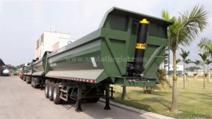 Xe Sơ Mi Rơ Moóc Doosung Thùng Tự Đổ (Moóc Ben) 28tấn Giá Tốt
