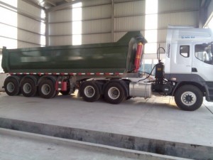 Sản Phẩm Mới Nhất Xe Sơ Mi Rơ Moóc Thùng Tự Đổ (Moóc Ben) Tải Trọng Cao