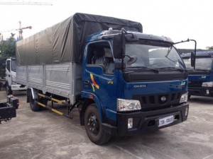 Xe tải Veam VT490, tải trọng 5 tấn, máy Hyundai, thùng dài 5,2M hoặc 6M
