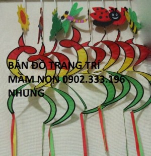 Đồ chơi trang trí mầm non, tranh trang trí tường,