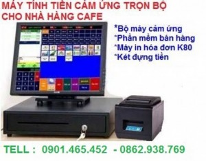 Lắp Đặt Máy Tính Tiền Cảm Ứng Cho Nhà Hàng Hải Sản Tại Kiên Giang