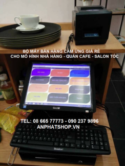 Máy bán hàng cảm ứng RẺ dùng cho QUÁN NHẬU bán tại BẮC CẠN