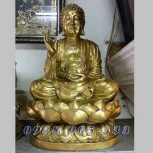 Tượng thích ca mâu ni, tượng phật thờ cúng bằng đồng