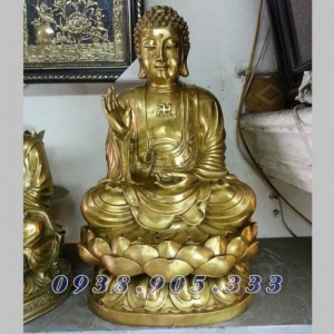 Tượng thích ca mâu ni, tượng phật thờ cúng bằng đồng
