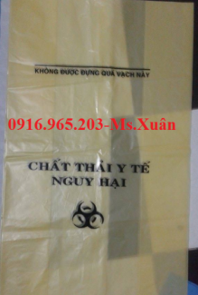 túi đựng rác thải nguy hại
