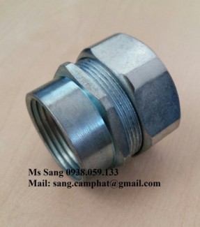 Đầu Nối nối ống ruột gà với ống thép ren