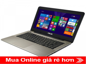 Laptop Asus chính hãng giá rẻ mã ASUS A456UA-WX034D-(Gold)