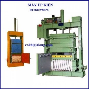 Máy ép kiện vải tại công nghệ gia long
