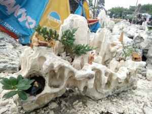 Hòn non bộ nhỏ liền khối