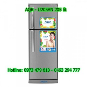 Tủ lạnh giá rẻ, tủ lạnh Aqua 180 lít, 205 lít, AQR-U205AN, AQR-S205BN, AQR-U185AN, AQR-S185BN, AQR-U185BN