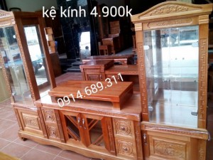 Kệ ti vi gỗ xoan đào