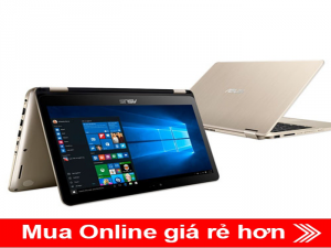 Laptop xoay gập 360 ASUS TP501UB-DN033T-(Grey)/i5-6200U/4GB/500GB/15.6 Full HD+Touch/VGA_2GB – 14940K
