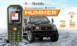Điện thoại 3 sim nghe gọi 30 ngày SMobile Hummer