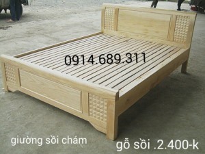 Giường Ngủ Gỗ Sồi Nga Mới 100%, Giá: 2.450.000Đ, Gọi: 0914689311, Quận  Thanh Xuân - Hà Nội, Id-506F0600