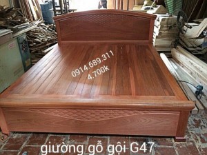 Giường ngủ gỗ sồi nga