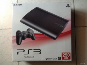 May game ps3 supper slim 250gb fullbox tang game goc pes 2013 gia 2t5