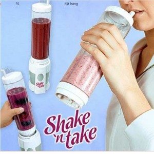 Máy xay sinh tố cầm tay 2 cốc Shake 'n Take