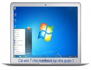 Dịch vụ cài win 7 cho macbook tại quận 1