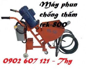 Máy bơm áp lực cao TC-500, máy phun chống thấm TCK-800 tại Hà Nội, Nam Định, Thái Bình, Điện Biên