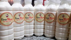 Sữa Chua Sệt Siêu Ngon Dạng Đóng Chai 350ml Tina