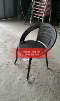 Thanh lý gấp ghế mây cafe giá rẻ