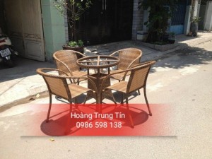 Thanh lý gấp ghế mây cafe giá rẻ