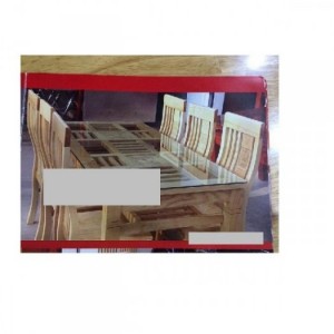 Bộ bàn ăn gỗ sồi - SN05+1