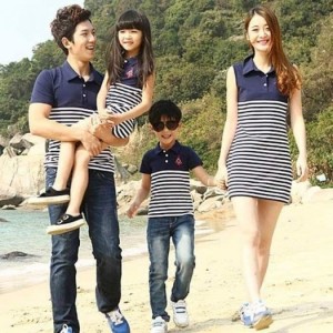 Set áo gia đình 4 người