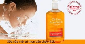 Sữa Rửa Mặt Neutrogena Oil-Free Acne Wash