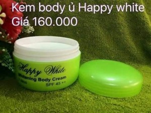 Kem ủ trắng BODY - HAPPY WHITE mới