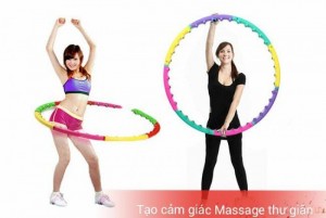 Vòng lắc giảm eo massage hoop