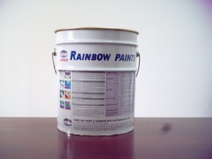 Chuyên phân phối  Sơn dầu Alkyd Rainbow màu bạc -