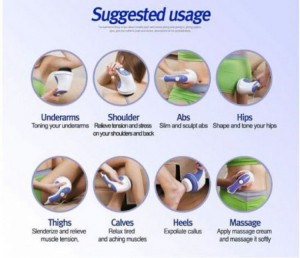 Máy Massage Cầm Tay Tan Mỡ Bụng Relax And Spin