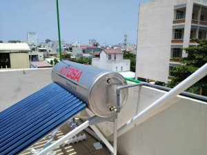 Thi công lắp máy nước nóng năng lượng mặt trời ở Đà Nẵng