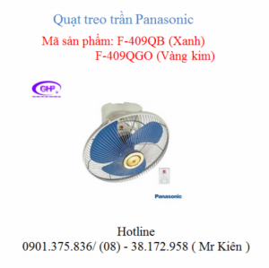 Quạt treo trần Panasonic F409QB / F409QGO